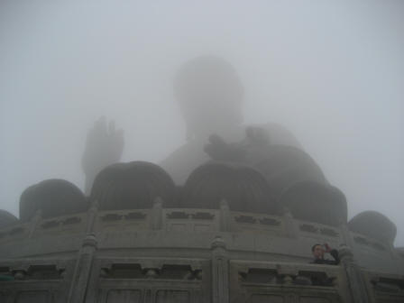 The Tian Tan Buddha again - you see we didn't get a great look at it even from another angle!, Hong Kong