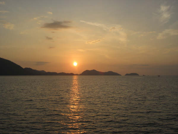 Sunset on Ko Chang Island, Thailand