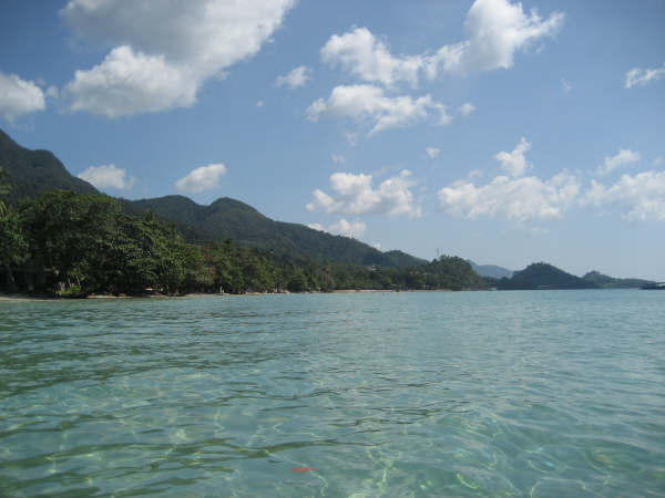 Clear waters of Ko Chang Island