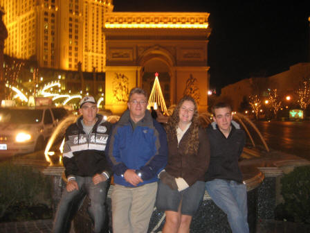 The Arc de Triomphe on the Strip, Las Vegas, Nevada,USA