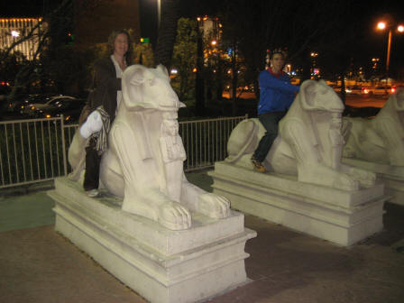 Strange beasts to ride on the Strip, Las Vegas, Nevada,USA