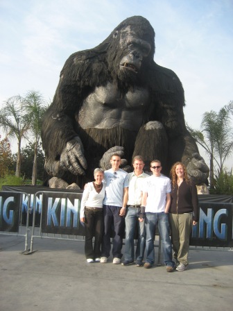 Everything seems bigger here .... even King Kong, Universal Studios, Los Angeles, California,USA