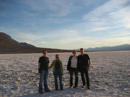 Salt Lake, Death Valley (282 ft <u>below</u> sea level!)