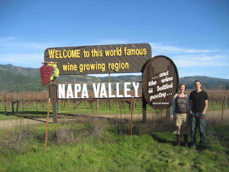 Californias famous wine region