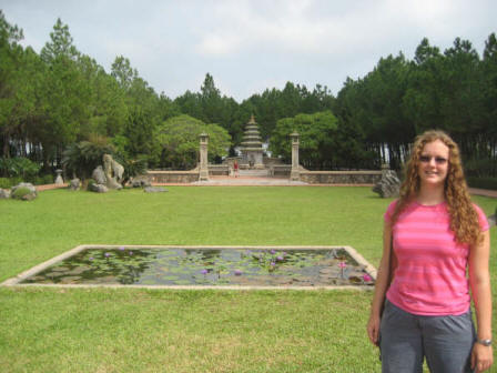 Smaller pagoda behind the perfume pagoda, Vietnam