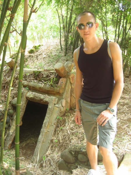 Vinh Moc Tunnel entrance, Vietnam