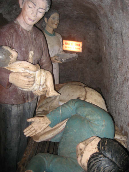 Underground maternity room, Vietnam